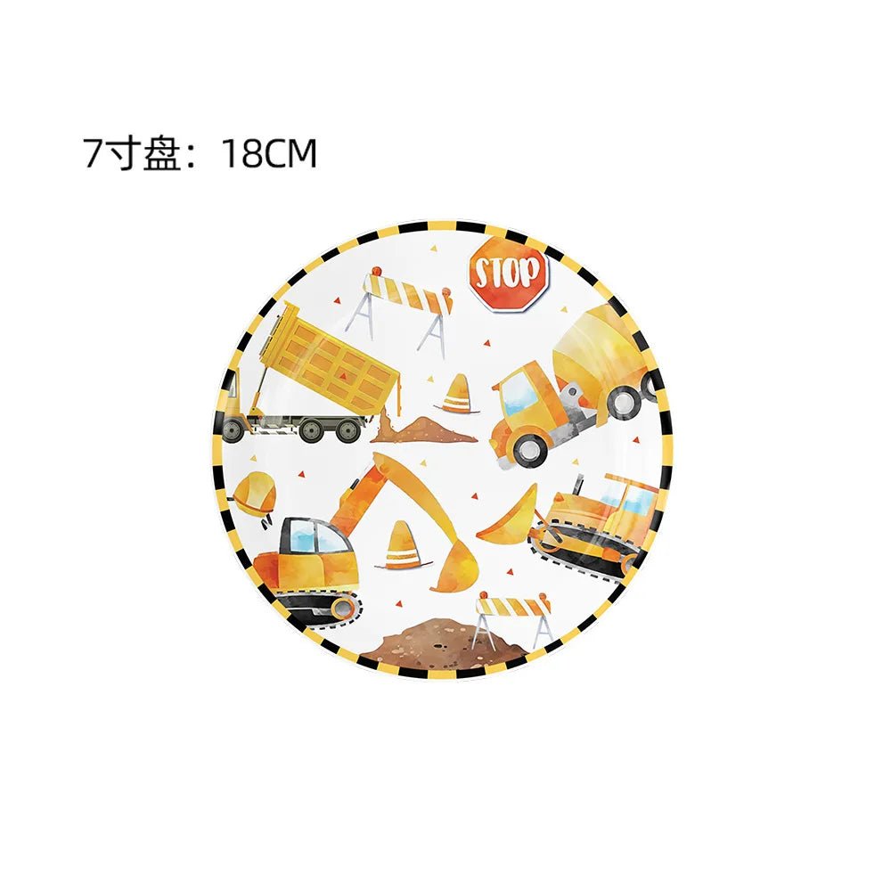 Construction Tractor Theme Party Supplies - Cake Pops Parties