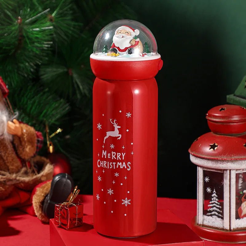 Creative Christmas Stainless Steel Water Bottle - Cake Pops Parties