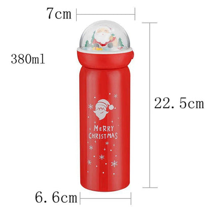 Creative Christmas Stainless Steel Water Bottle - Cake Pops Parties