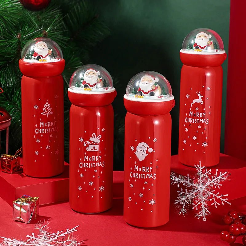 Creative Christmas Stainless Steel Water Bottle - Cake Pops Parties