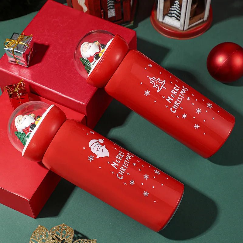 Creative Christmas Stainless Steel Water Bottle - Cake Pops Parties