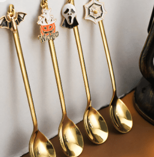 Creative Pumpkin Spoon Set - Cake Pops Parties