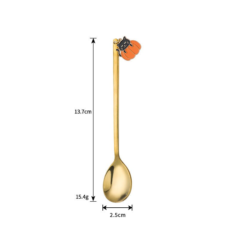 Creative Pumpkin Spoon Set - Cake Pops Parties