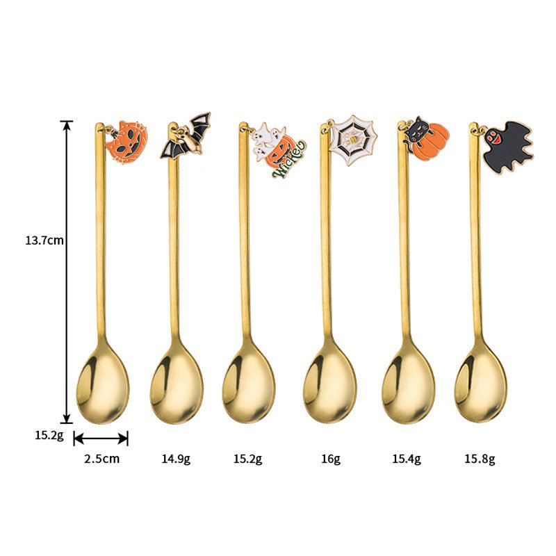 Creative Pumpkin Spoon Set - Cake Pops Parties