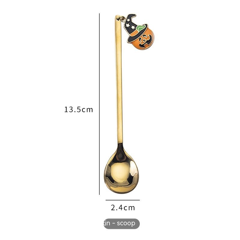 Creative Pumpkin Spoon Set - Cake Pops Parties