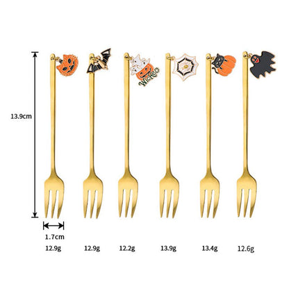 Creative Pumpkin Spoon Set - Cake Pops Parties