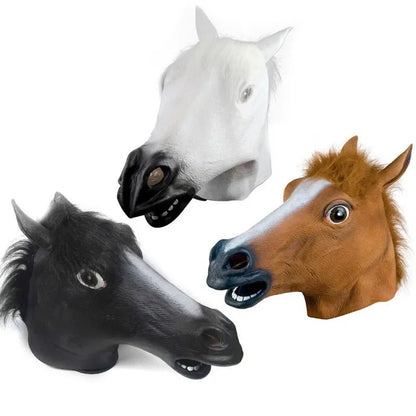 Creepy Horse Head Mask - Cake Pops Parties