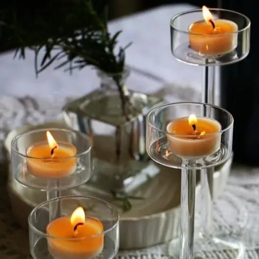 Crystal Tealight Candle Holders Set - Cake Pops Parties