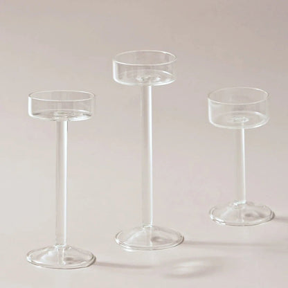 Crystal Tealight Candle Holders Set - Cake Pops Parties