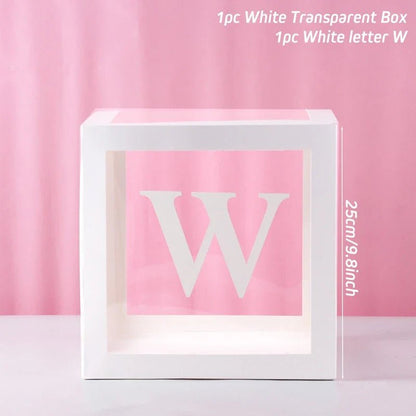 Custom Transparent Balloon Box - Cake Pops Parties