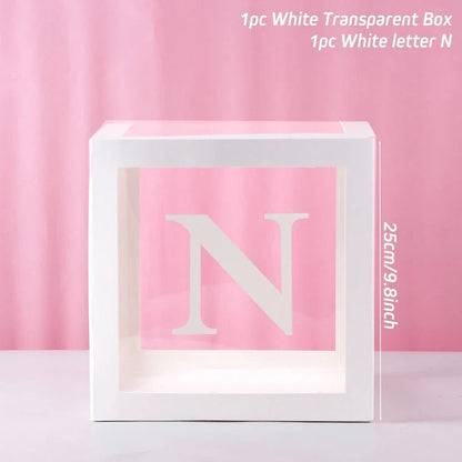 Custom Transparent Balloon Box - Cake Pops Parties