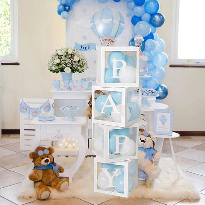 Custom Transparent Balloon Box - Cake Pops Parties