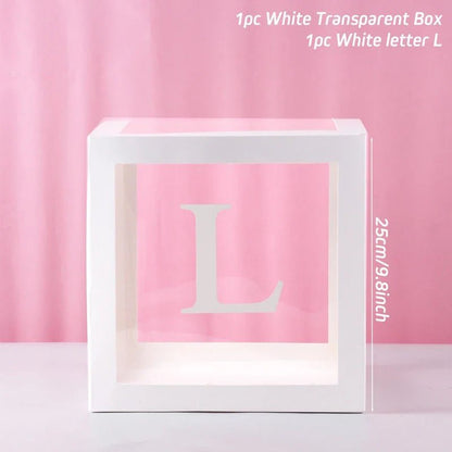 Custom Transparent Balloon Box - Cake Pops Parties