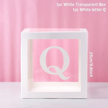 Custom Transparent Balloon Box - Cake Pops Parties