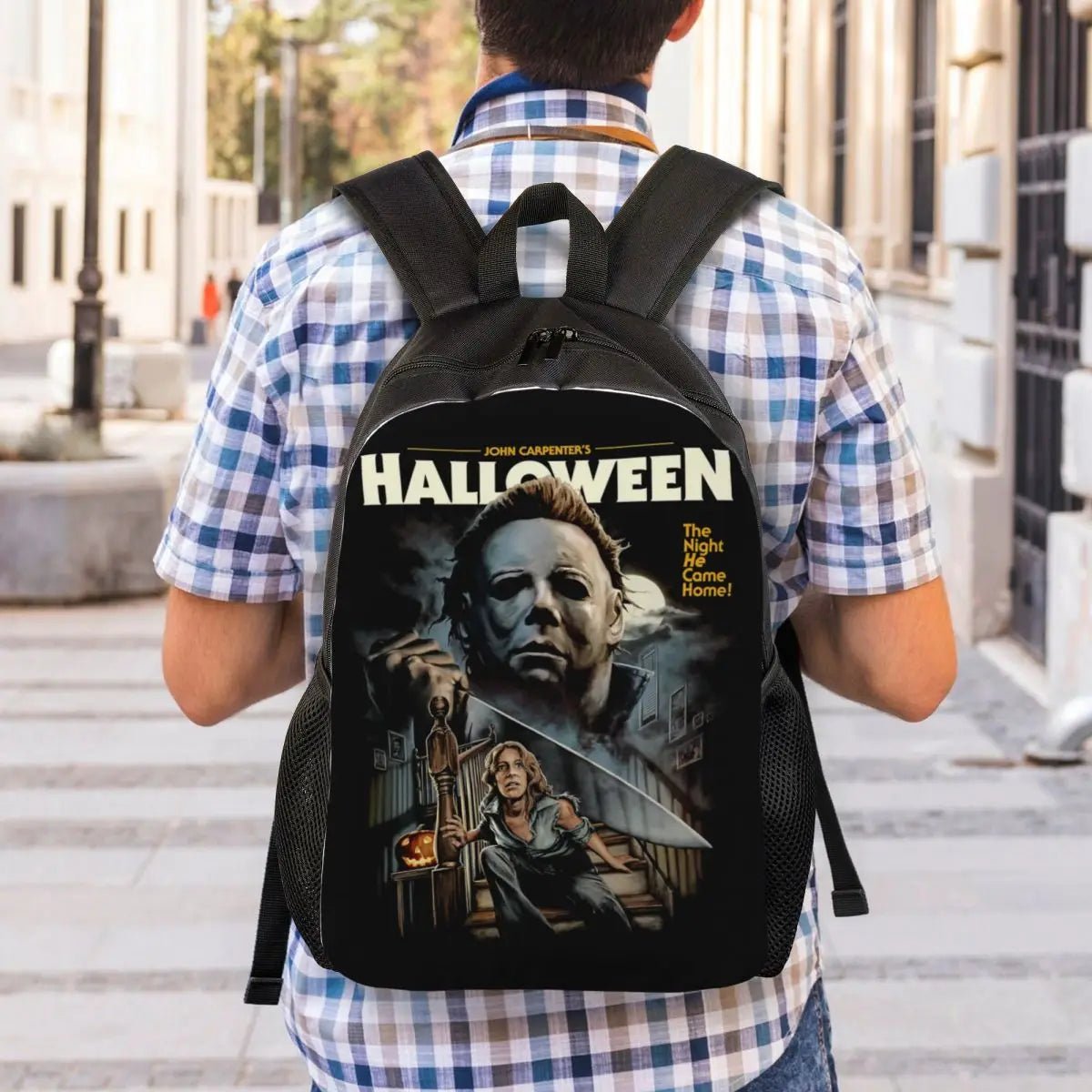Customized Michael Myers Backpack - Cake Pops Parties