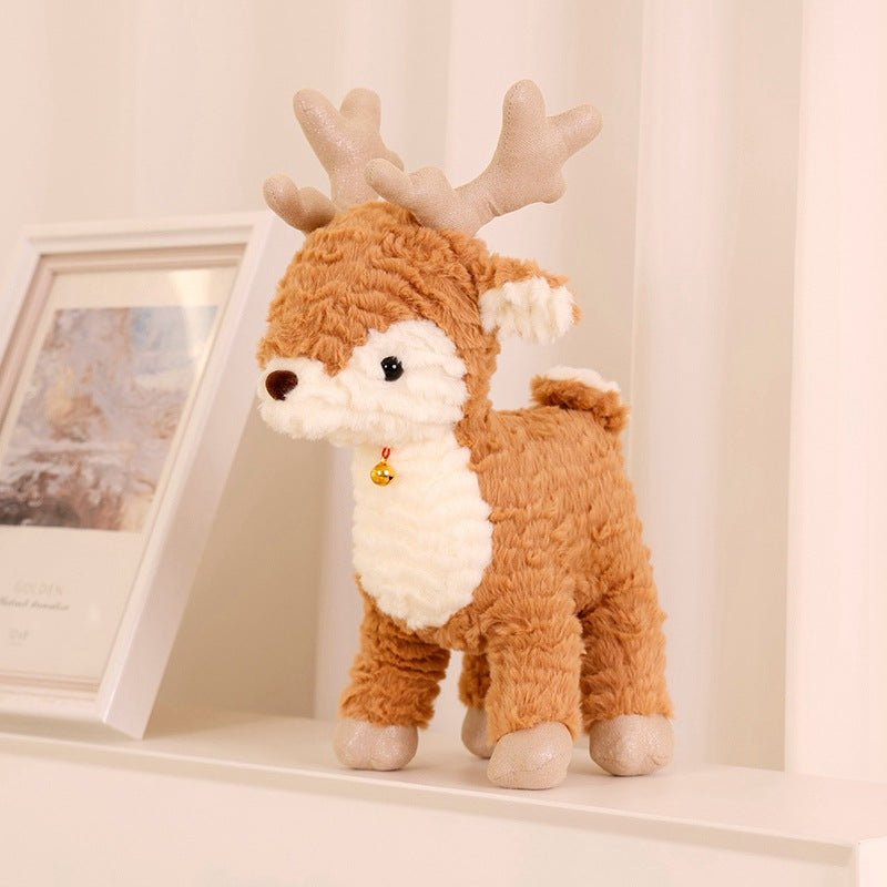 Cute Elk Christmas Tree Pillow - Cake Pops Parties