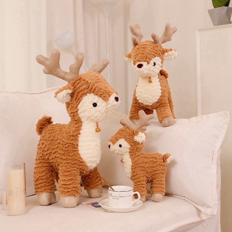 Cute Elk Christmas Tree Pillow - Cake Pops Parties