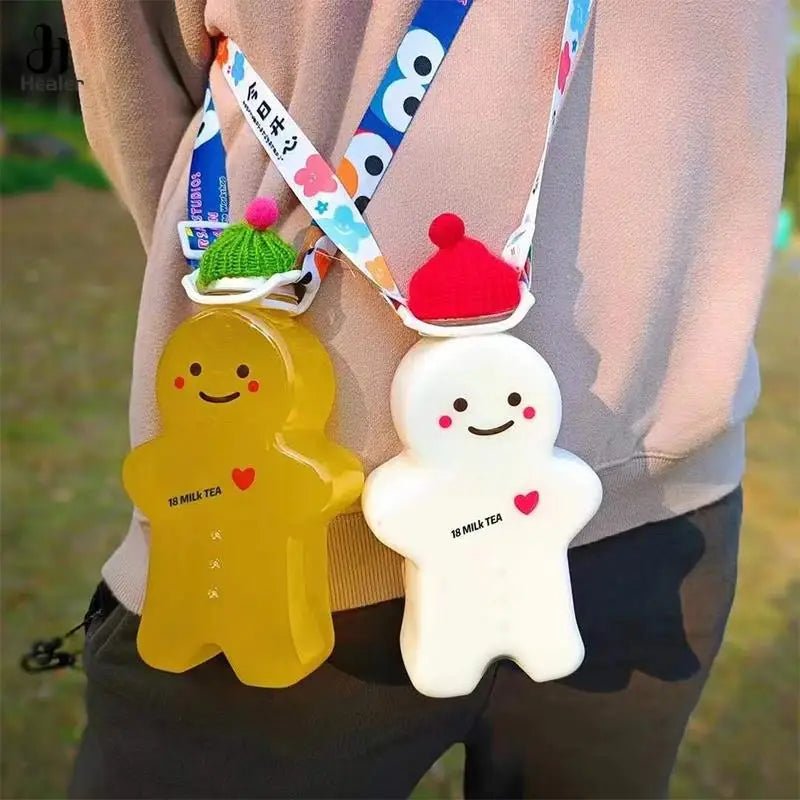 Cute Gingerbread Cup Bottle - Cake Pops Parties