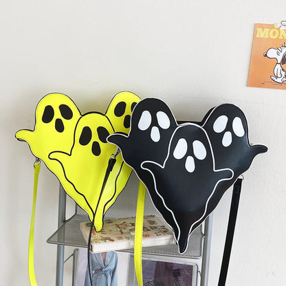 Sac à bandoulière avec un fantôme de dessin animé mignon