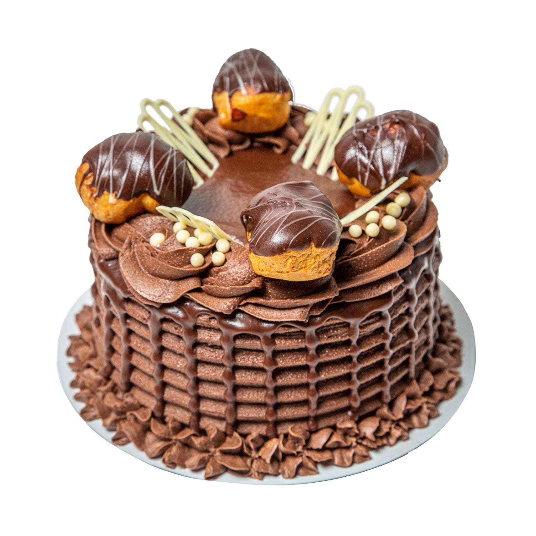 Decadent 6" Chocolate Fudge Drip Cake | Cake Pops Parties - Cake Pops Parties