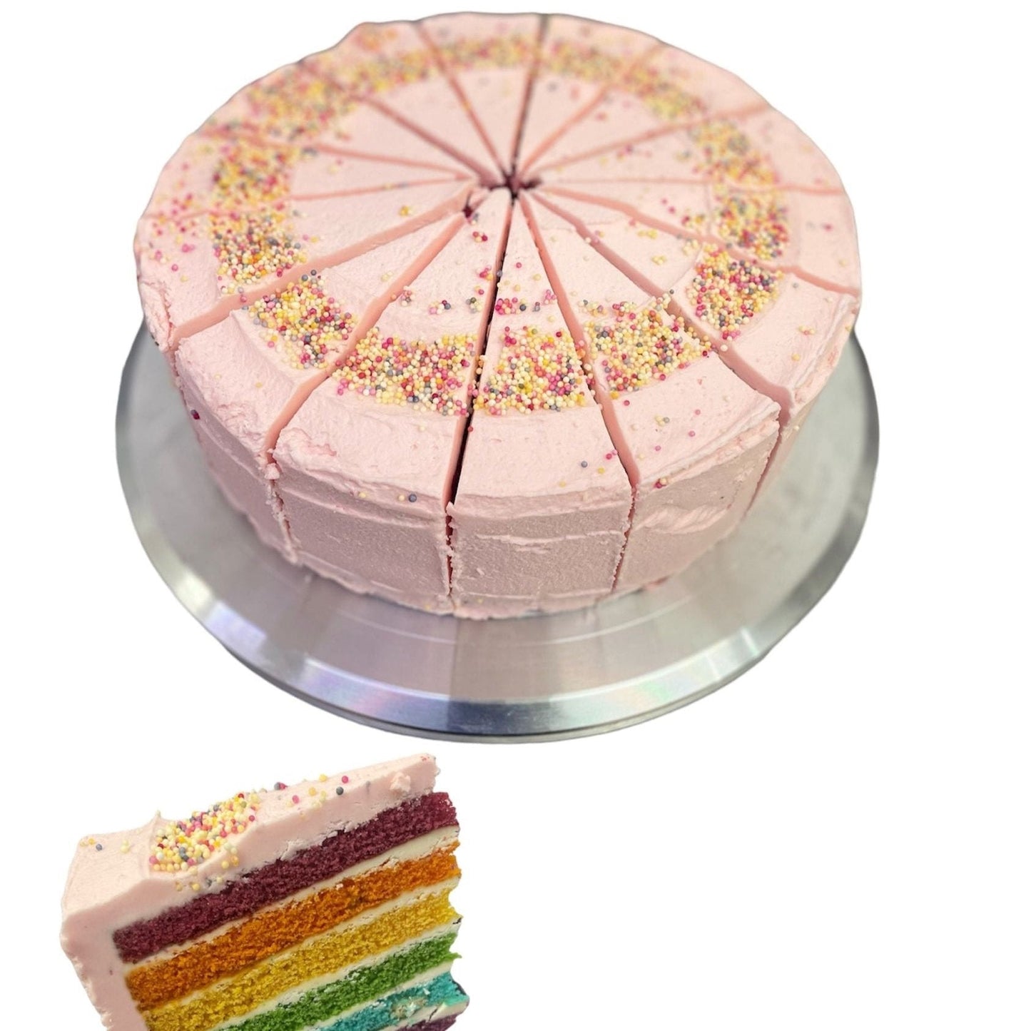 Delicious Birthday Buttercream Cake - Perfect Celebration Treats - Cake Pops Parties