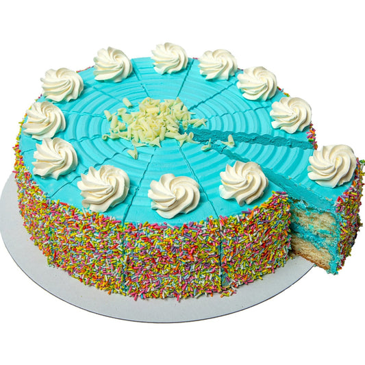 Delicious Bubblegum Cake | Fluffy Sponge with Fresh Cream | Colorful Sprinkles - Cake Pops Parties