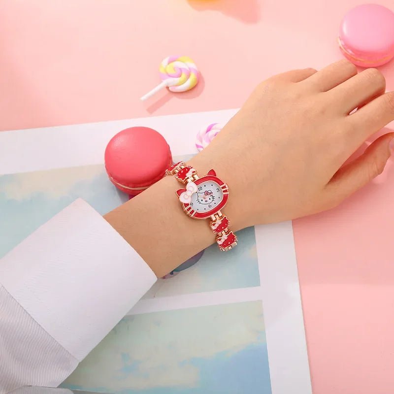 Digital Hello Kitty Watch Anime Kawaii Y2K Girlfriend Gift - Cake Pops Parties