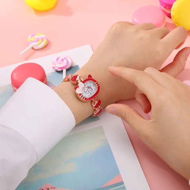 Digital Hello Kitty Watch Anime Kawaii Y2K Girlfriend Gift - Cake Pops Parties