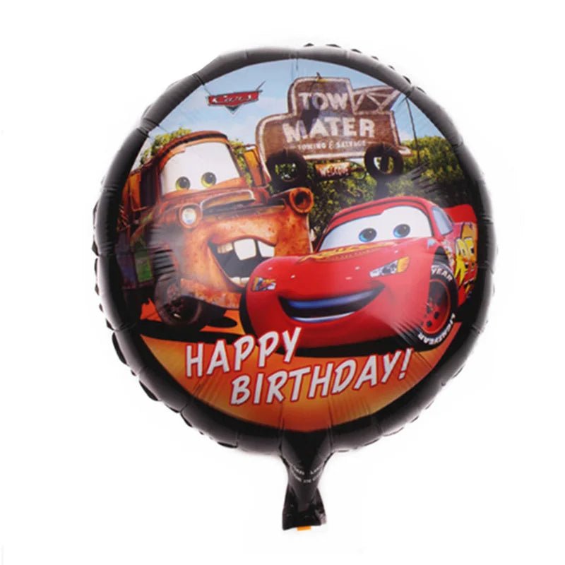 Disney McQueen Car Foil Balloons - Cake Pops Parties