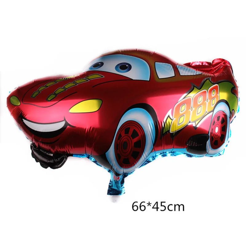 Disney McQueen Car Foil Balloons - Cake Pops Parties