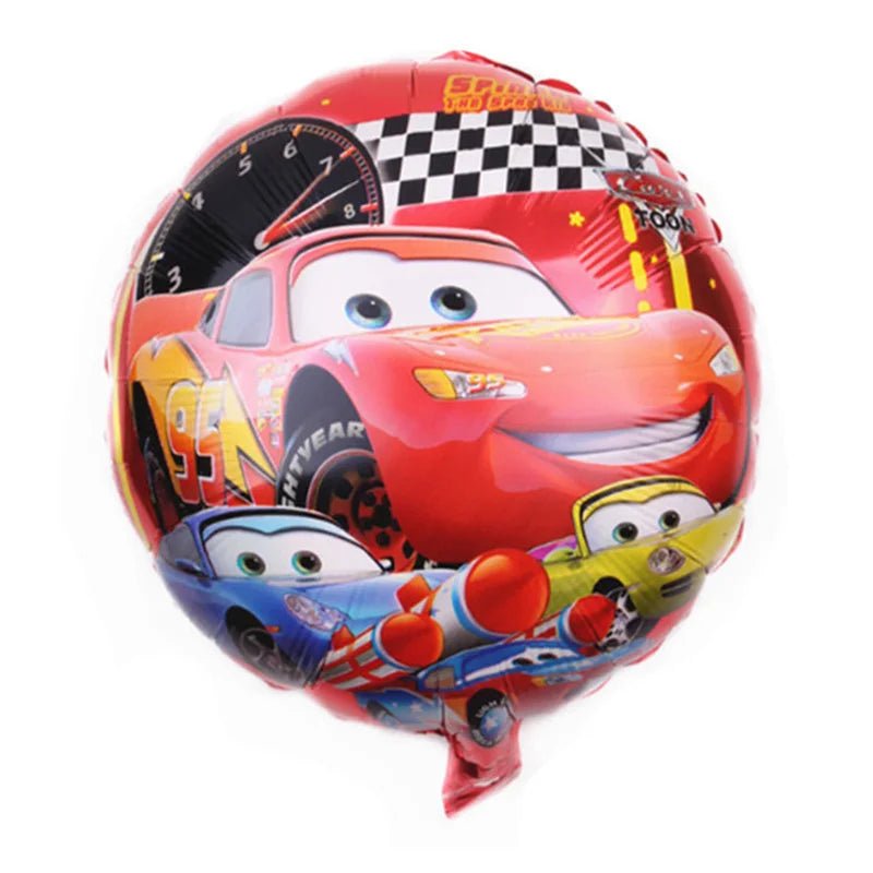 Disney McQueen Car Foil Balloons - Cake Pops Parties