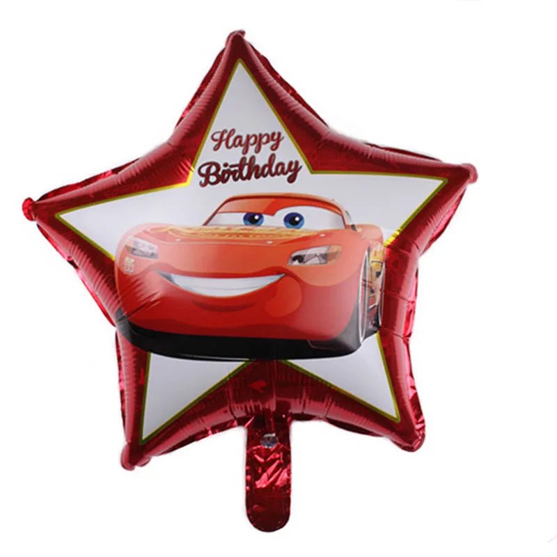 Disney McQueen Car Foil Balloons - Cake Pops Parties