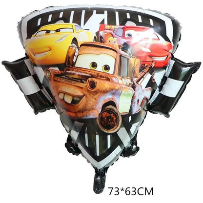 Disney McQueen Car Foil Balloons - Cake Pops Parties