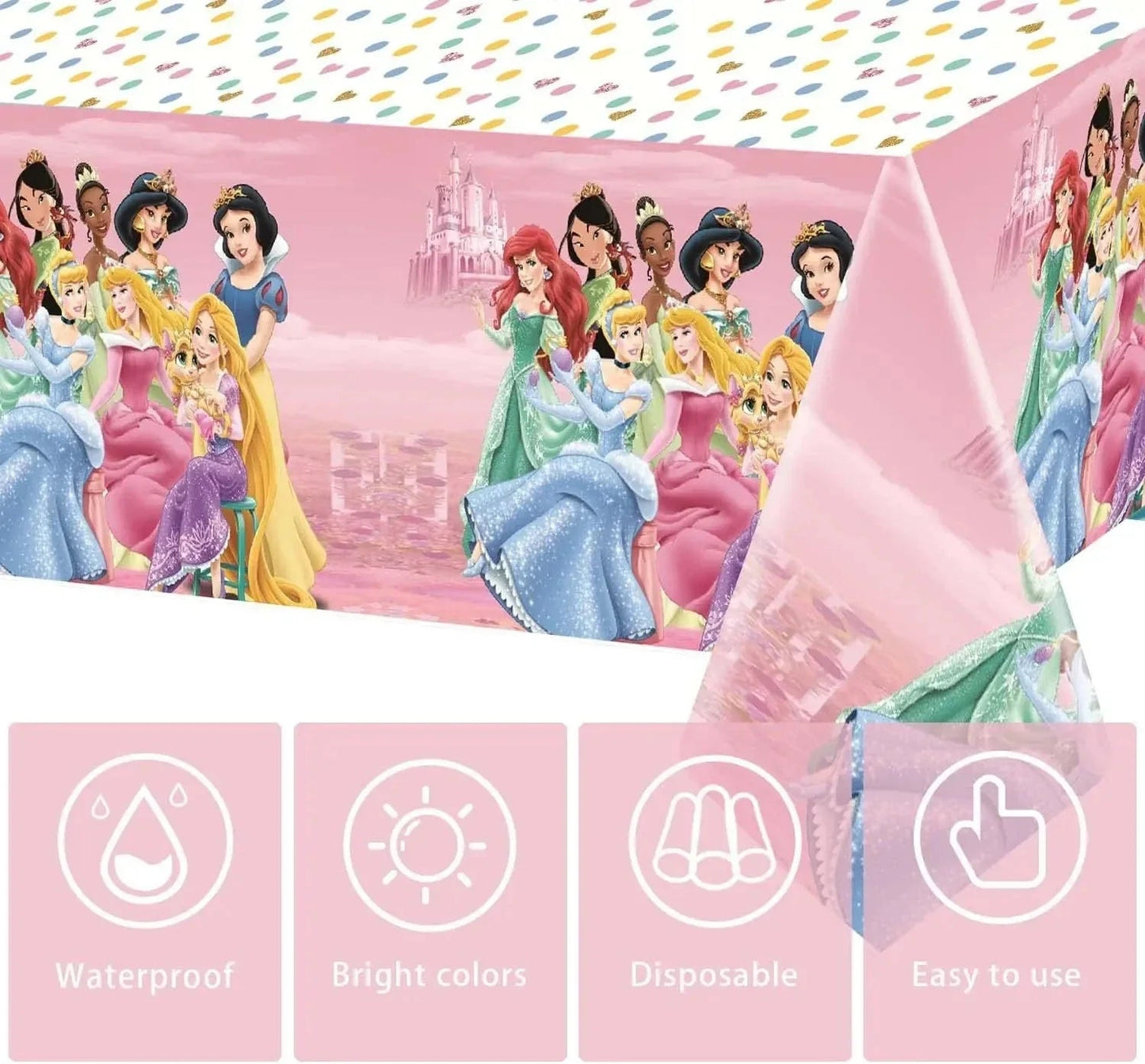 Disney Princess Party Supplies Set - Cake Pops Parties