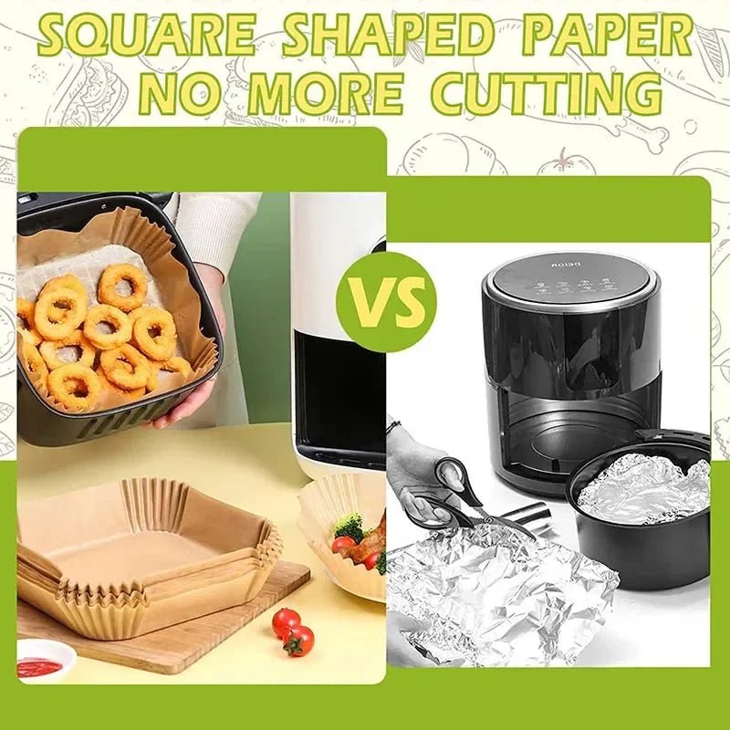 Disposable Air Fryer Paper Liners - Cake Pops Parties