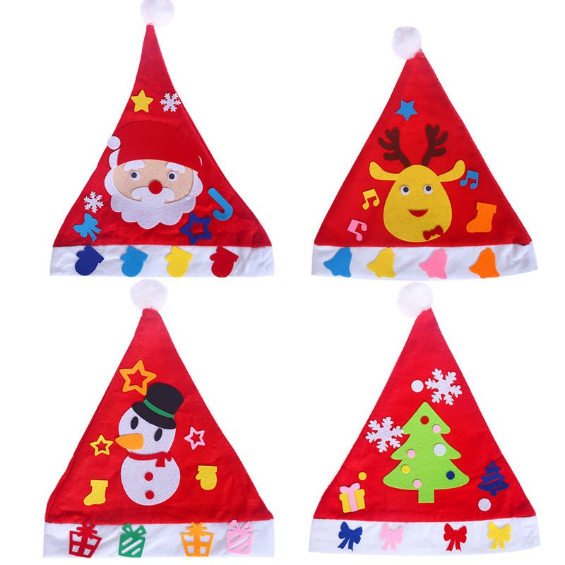DIY Christmas Hat Kit for Festive Fun - Cake Pops Parties