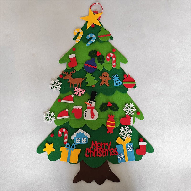 DIY Felt Christmas Tree Set - Cake Pops Parties