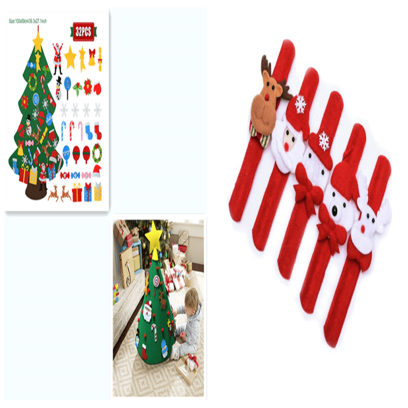 DIY Felt Christmas Tree Set - Cake Pops Parties
