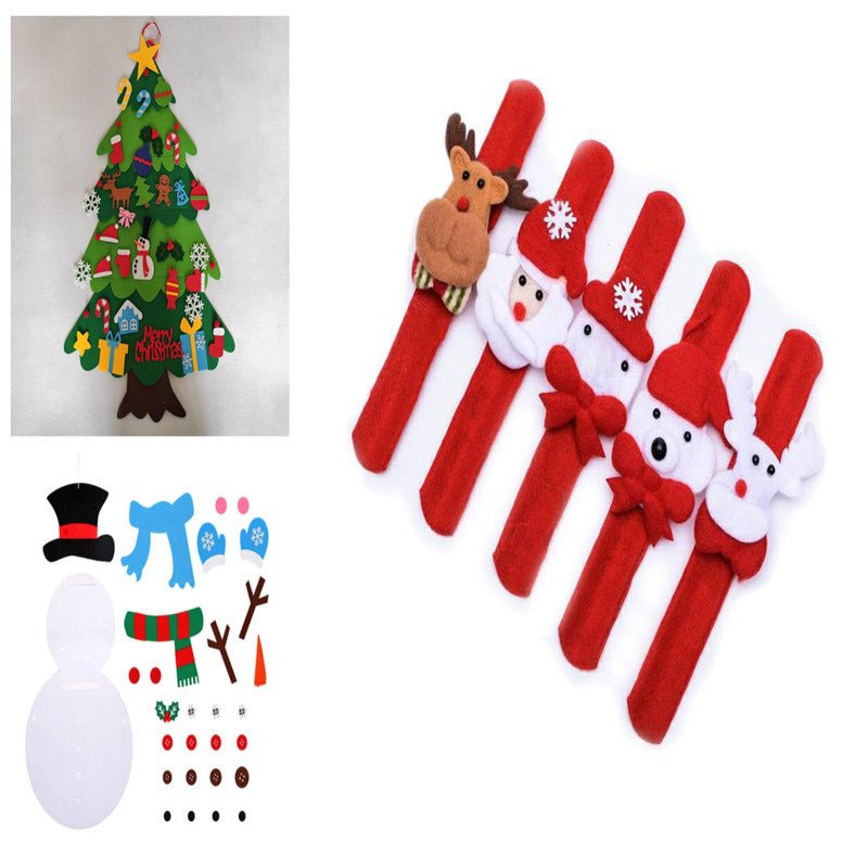 DIY Felt Christmas Tree Set - Cake Pops Parties