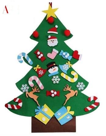 DIY Felt Christmas Tree Set - Cake Pops Parties