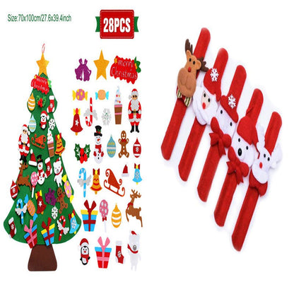 DIY Felt Christmas Tree Set - Cake Pops Parties