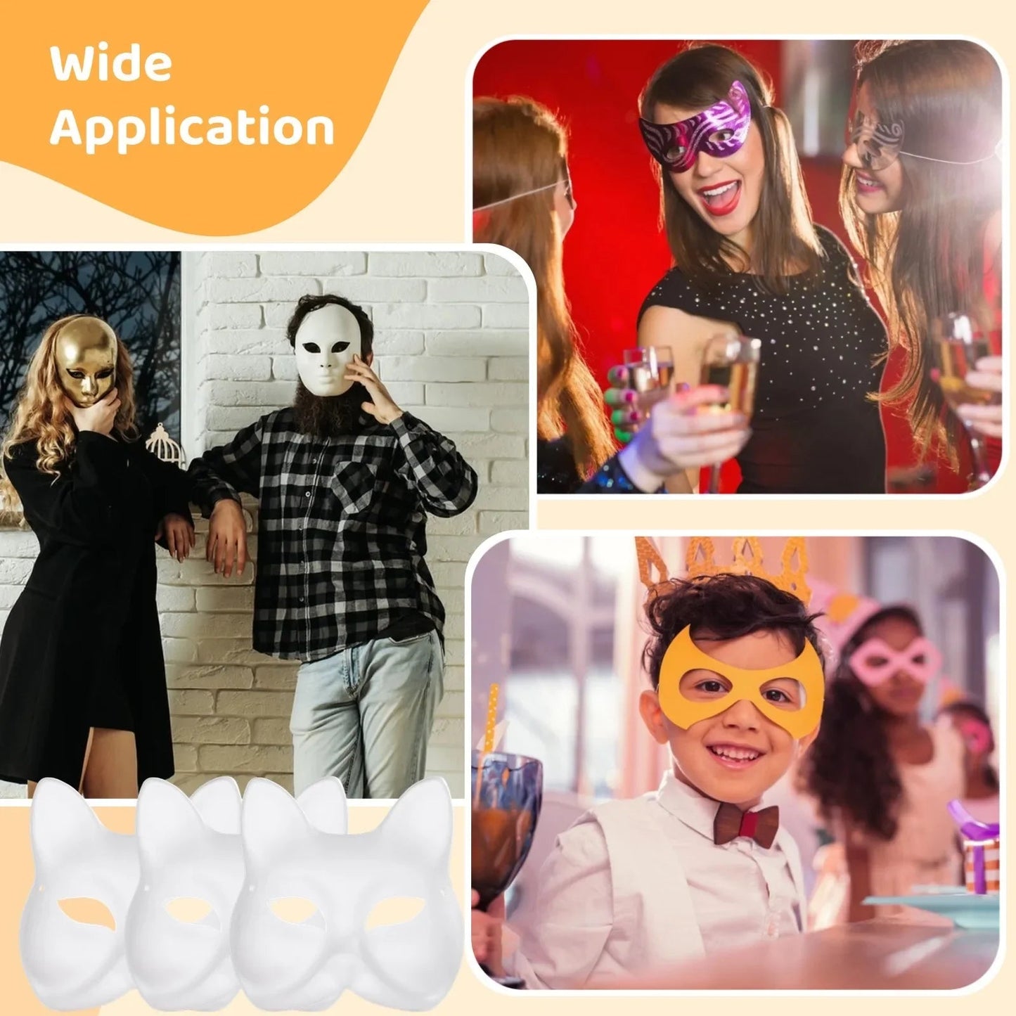 DIY Fox Masks Kit - Perfect for Party Costumes - Cake Pops Parties