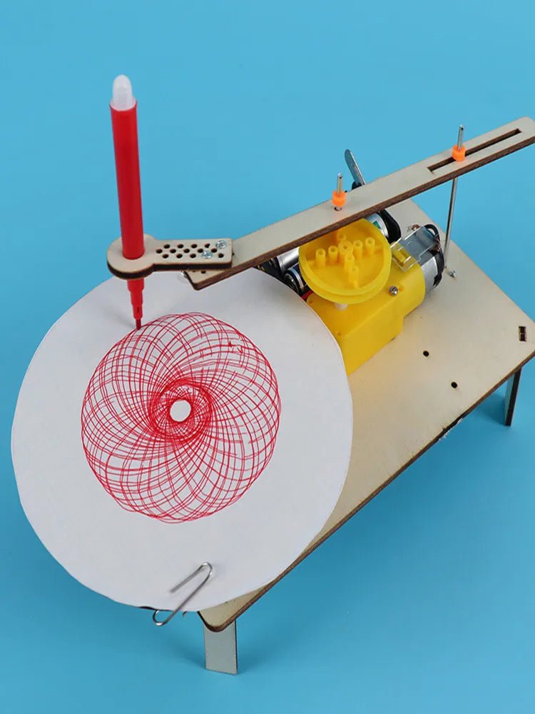 DIY Wooden Electric Plotter Robot Kit - Cake Pops Parties