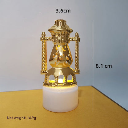 Mini lampe de nuit à LED en forme de château