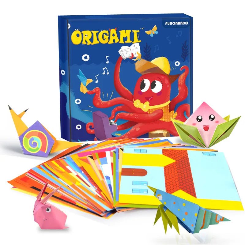 Educational Cartoon Animal Origami Craft Book for Kids - Cake Pops Parties