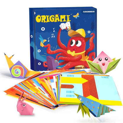 Educational Cartoon Animal Origami Craft Book for Kids - Cake Pops Parties