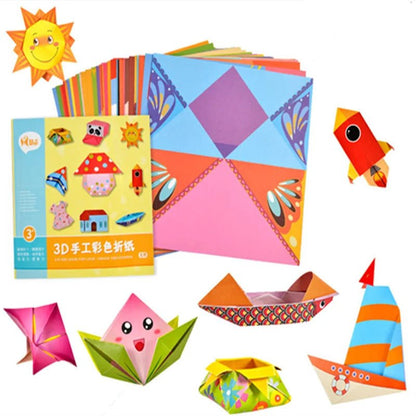 Educational Cartoon Animal Origami Craft Book for Kids - Cake Pops Parties