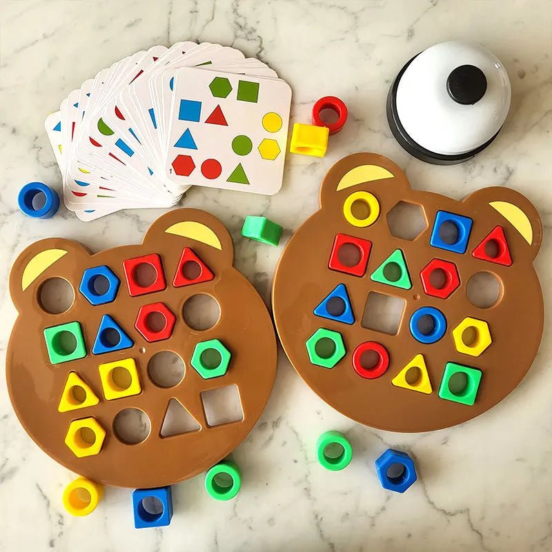 Educational Color & Shape Matching Puzzle Toys - Cake Pops Parties