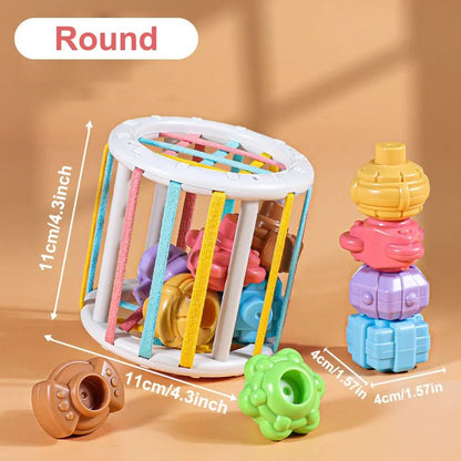 Educational Shape Sorting Baby Toy - Cake Pops Parties