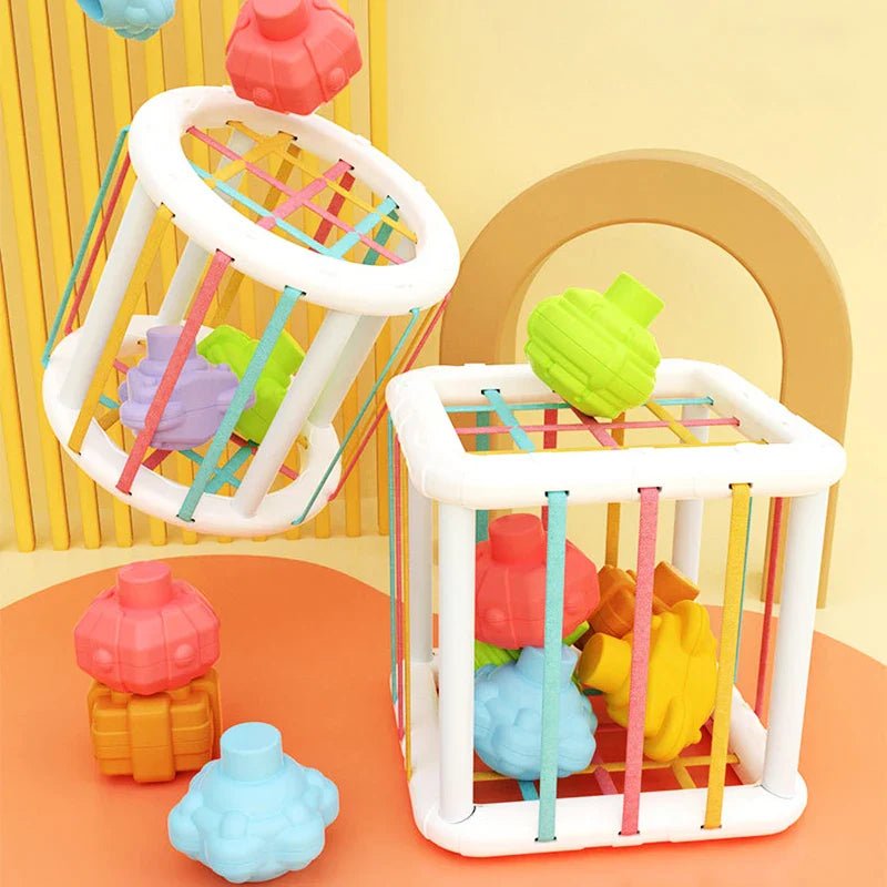 Educational Shape Sorting Baby Toy - Cake Pops Parties